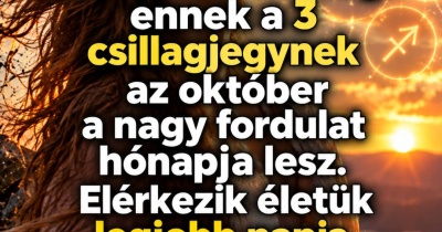 Közeleg a nagy fordulat: ennek a 3 csillagjegynek október hozhatja el az év legszerencsésebb napját