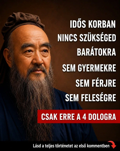 4 konfuciánus alapelv a tartalmas időskorhoz