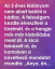 Hogyan változtatta meg egy gyerek mondata az egész esténket
