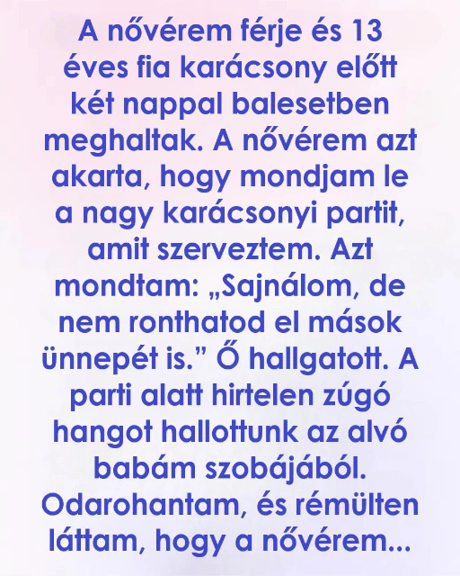 Amikor az unnepnel fontosabb a josag