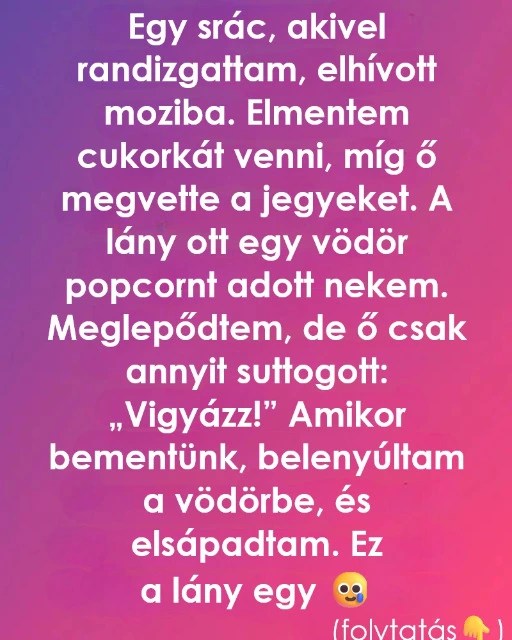 A büfés lány azt suttogta, hogy vigyázzak, majd kiderült, miért